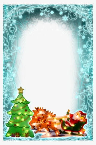 Natal Em Tons De Azul-turquesa - Christmas Decoration Metallic Light Up Sign Santa #2385137