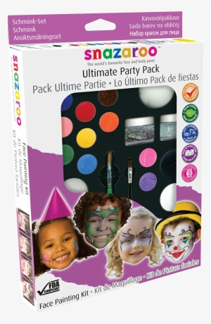 Snazaroo Face Painting Ultimate Party Pack - Snazaroo Ultimate Party Pack Face Paint, Glitter #2385421