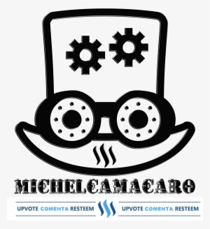 Logo Con Resplandor Michel Camacaro By Carlos Cabeza - Steampunk Icon #2386983