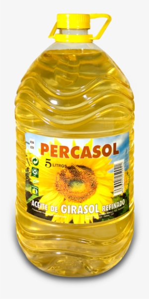 Aceite De Girasol Percasol Garrafa 5 L - Aceite De Cocina Girasol Png #2387327