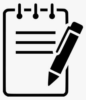 Notepad Pen - - Notepad And Pen Icon #2387551