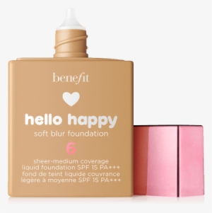 Hello Happy Base De Maquillaje Efecto Piel Suave Y - Benefit Hello Happy Soft Blur Foundation #2387648