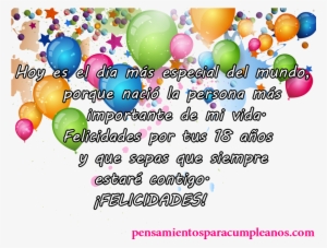 Tarjetas De Cumpleaños 18 Años - Tarjeta De Cumpleaños 18 Años #2387951