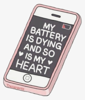 Celular Celulares Ipone Kawaii Tmblr Sticker Sticker❤ - Draw A Cute Iphone #2387953