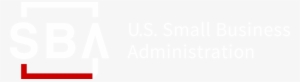 Sba Logo Horizontal Reverse - Small Business Administration - Free ...