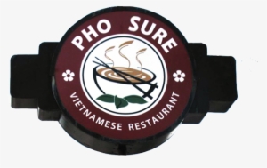Pho Sure On West Ashby Logo #2389070