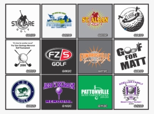 Golf Logos - Cafepress Custom Cartoon Golf Ball Sticker #2389263