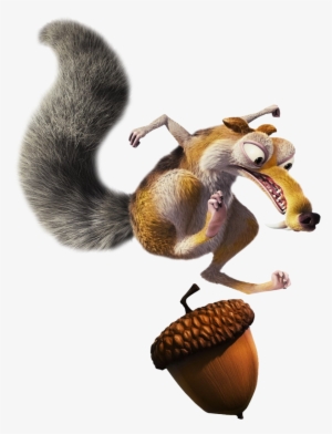 Ice Age Squirrel Glass Png Image - Scrat Ice Age #2389878