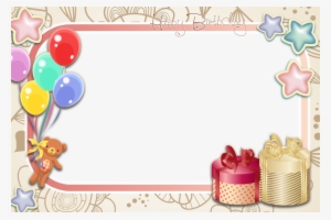 Moldura De Aniversario Infantil - Molduras De Aniversário Para Mulher #2389971