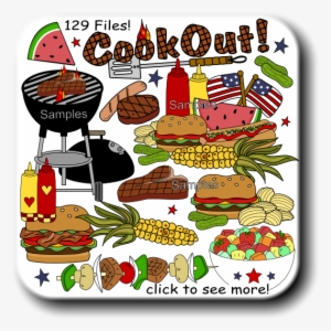 Picture Free Download Church Cookout Clipart - Bbq Clip Art #2390867