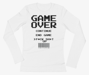 Game Over Women's Long Sleeve T-shirt - Double Jumpers #4 #2391484