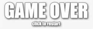 By Glen Chiacchieri May - Png Game Over Sprite #2391526