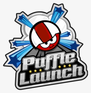 Puffle Launch - Club Penguin Puffle Launch Logo #2391696