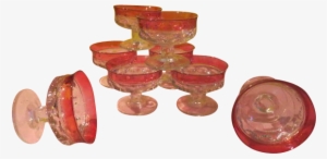 Fit For A King's Crown Thumbprint Footed Sherbet - Wood #2391971