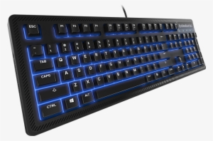 Products >keyboards >apex - Steelseries 64435 Apex 100 Gaming Keyboard #2392087