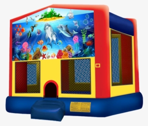 Under The Sea Bounce House Rentals In Austin Texas - Pj Mask Bounce House #2392425