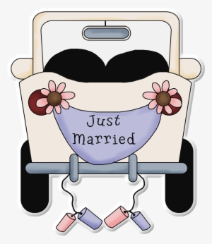 Photo By @selmabuenoaltran - Just Married, Car With Banner And Cans Card #2392742