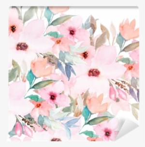 Floral Card Wall Mural • Pixers® • We Live To Change #2392802