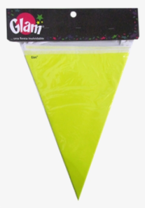 Guirnalda 10 Banderines Amarillos Glam - Garland #2393302