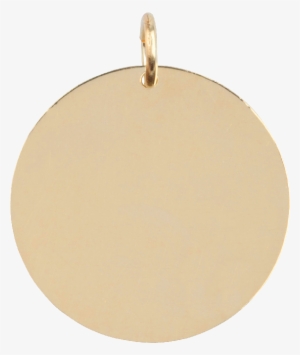 Identity Charm Circle Big Naked - Locket #2394736