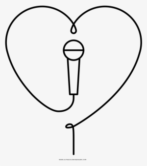 Love Music Coloring Page - Love Music Icon Png #2395062