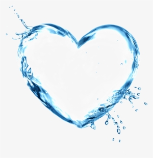 Gotas De Agua, Fuego, Corazones, Naturaleza, Objetos, - Imagenes Png Con Efectos #2395546
