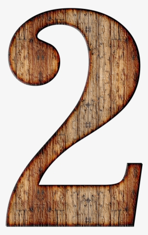 Descargar - Number 2 Wood Png #2397037