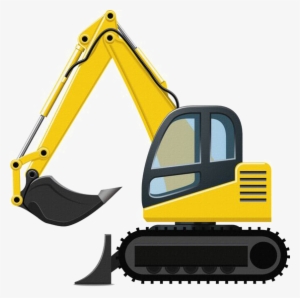 Excovator Clipart Back Hoe - Construction Clipart #2397470