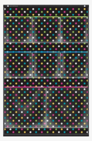 Tcr20782 Chalkboard Brights 8 Pocket Small Storage #2397785