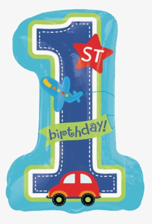 1st Birthday Png Download Image - All Aboard First Birthday Invitations #2397789