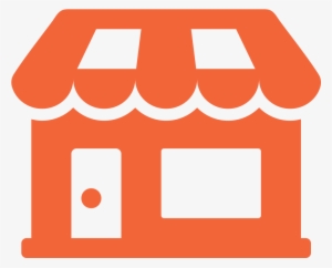 Store-icon - Store Icon Png Orange #2398418
