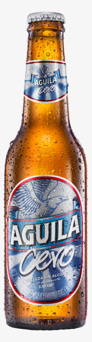 Cerveza Aguila Cero Botella - Publicidad De Alcohol En Calles #2398704