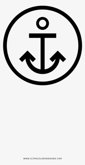 Ancla Página Para Colorear - Circle #2398800