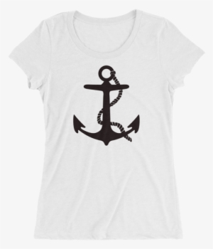 Camiseta De Mujer - Anchor Clipart Png #2398882