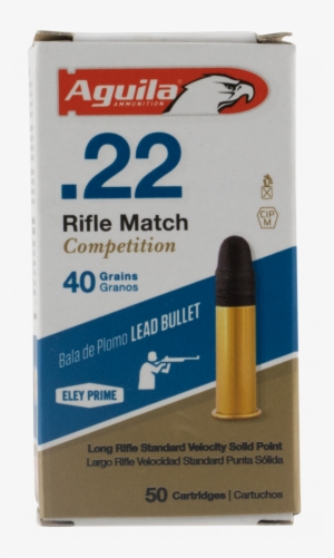 Aguila 1b222518 Match Competition Standard Velocity - Aguila .22lr Ammo #2398908