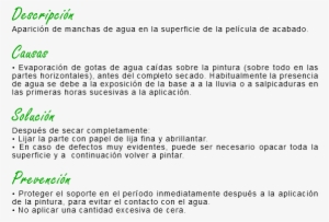 Descripción Aparición De Manchas De Agua En La Superficie - Water #2398958