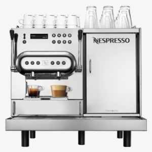 Aguila 220 Chrome Commercial Coffee Machine Front View - Nespresso Aguila 220 Prijs #2399037