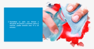 Ten En Cuenta Que Para Quitar Manchas De Pintura En - Human Action #2399059