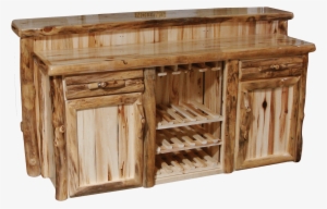 Aspen Log Deluxe Staggered Bar #2399469