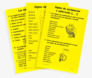 Spanish Language Arts Charts - Poster #2399714