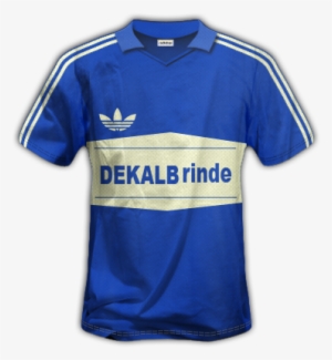Camisetas De Boca Juniors 1970 A 2012 En Png - Adidas #2399957