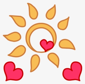 Happy Sunshine Pictures - Sun And Hearts Cutie Mark #240166 Happy Sunshine Pictures - Sun And Hearts Cutie Mark #240166