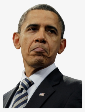 Clip Art Free Library Obama Frown Render By Kernelpanicx - Barack Obama Head Png #240243