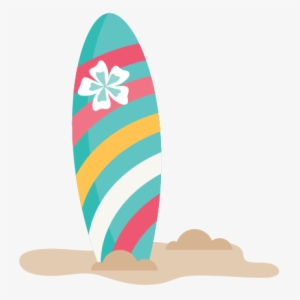 Surfboard Clipart Png - Clip Art Surf Board #240545