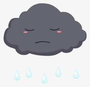 Cloud Clipart Sad - Illustration #241085