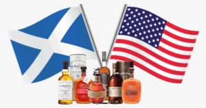 Usa Scotland Flags 1000 Sm - Swiss And American Flag #241222