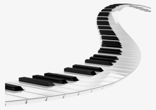 Wavy Piano Keys Png #241364