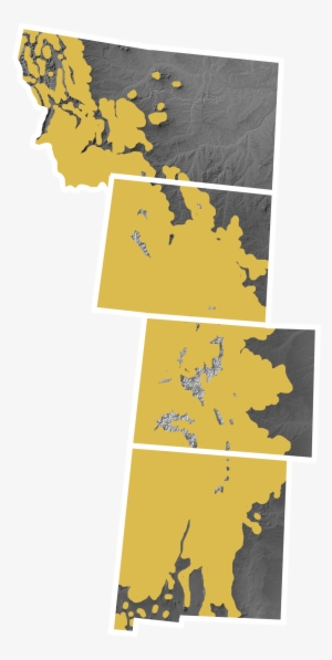 Map Of Montana, Wyoming, Colorado, And New Mexico, - Forrest Fenn Treasure Maps #241891