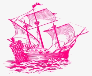Pink Clipart Pirate Ship - Spanish Galleon In Philippines #241943 Pink Clipart Pirate Ship - Spanish Galleon In Philippines #241943