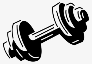 Picture Freeuse Library Bodybuilding Weights And Dumbbells - Dumbbell Clipart #241977